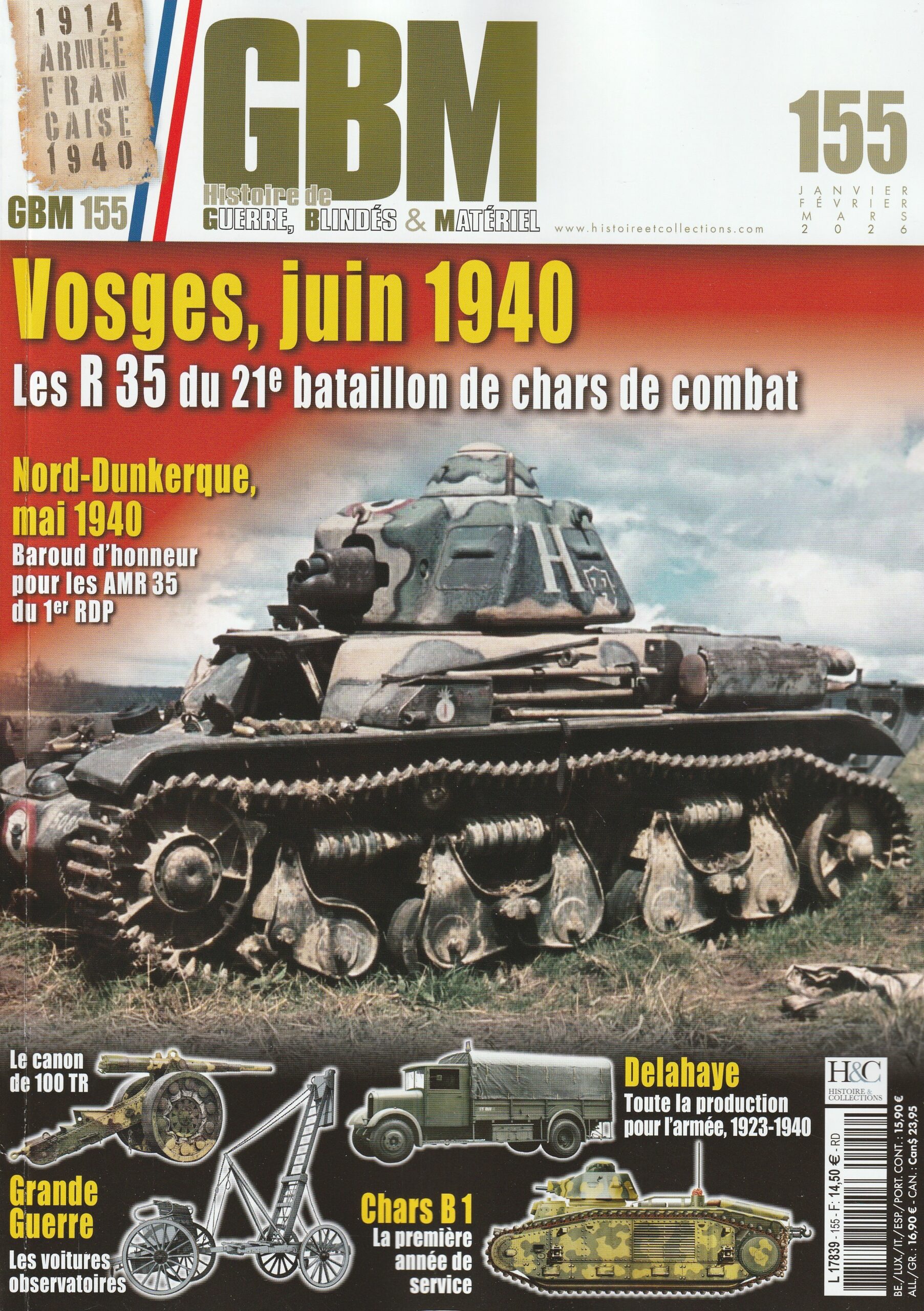 GBM n°155 (Histoire & Collections, 2026)