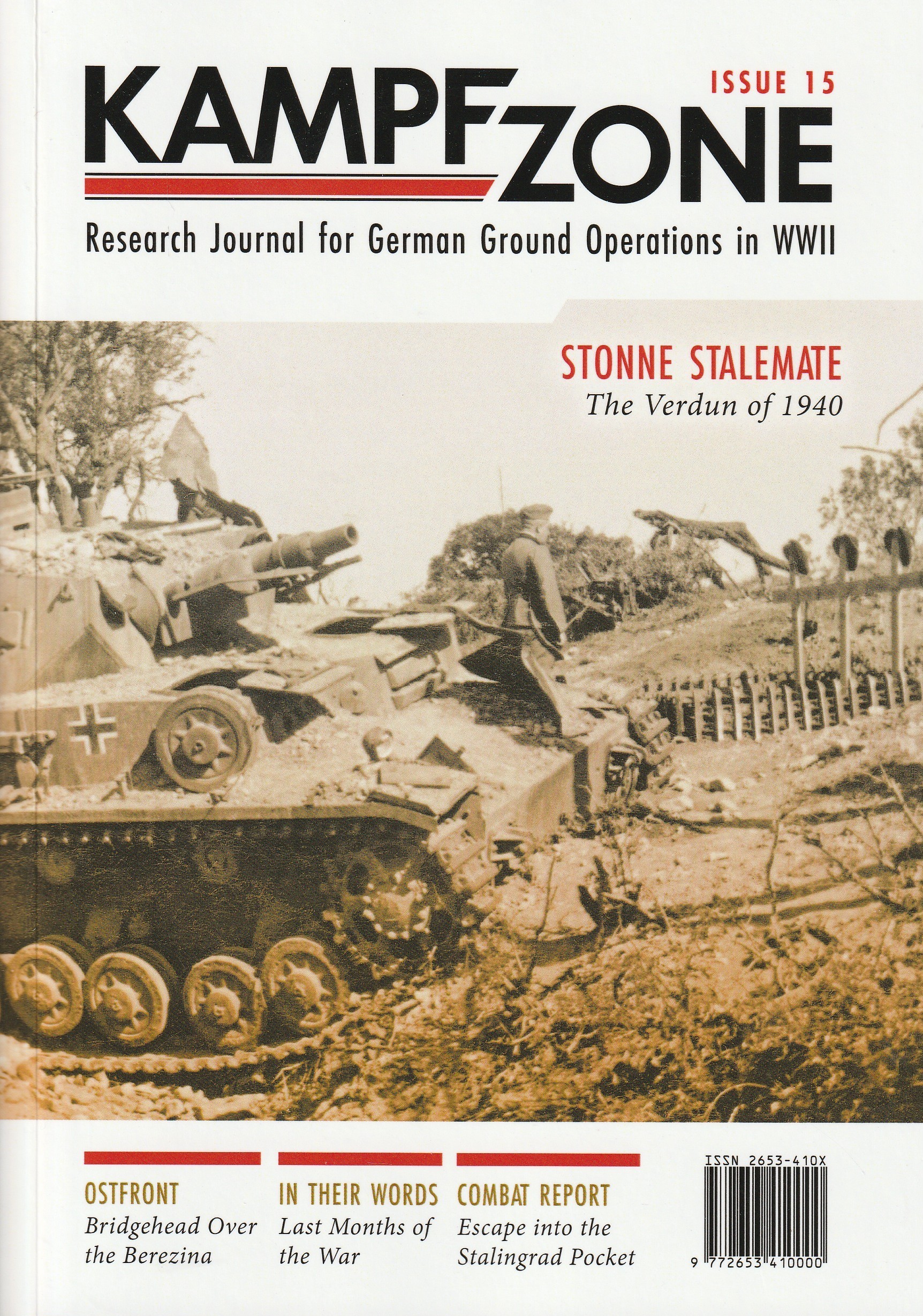 Kampfzone Issue 15 (Leaping Horseman Books, 2026)