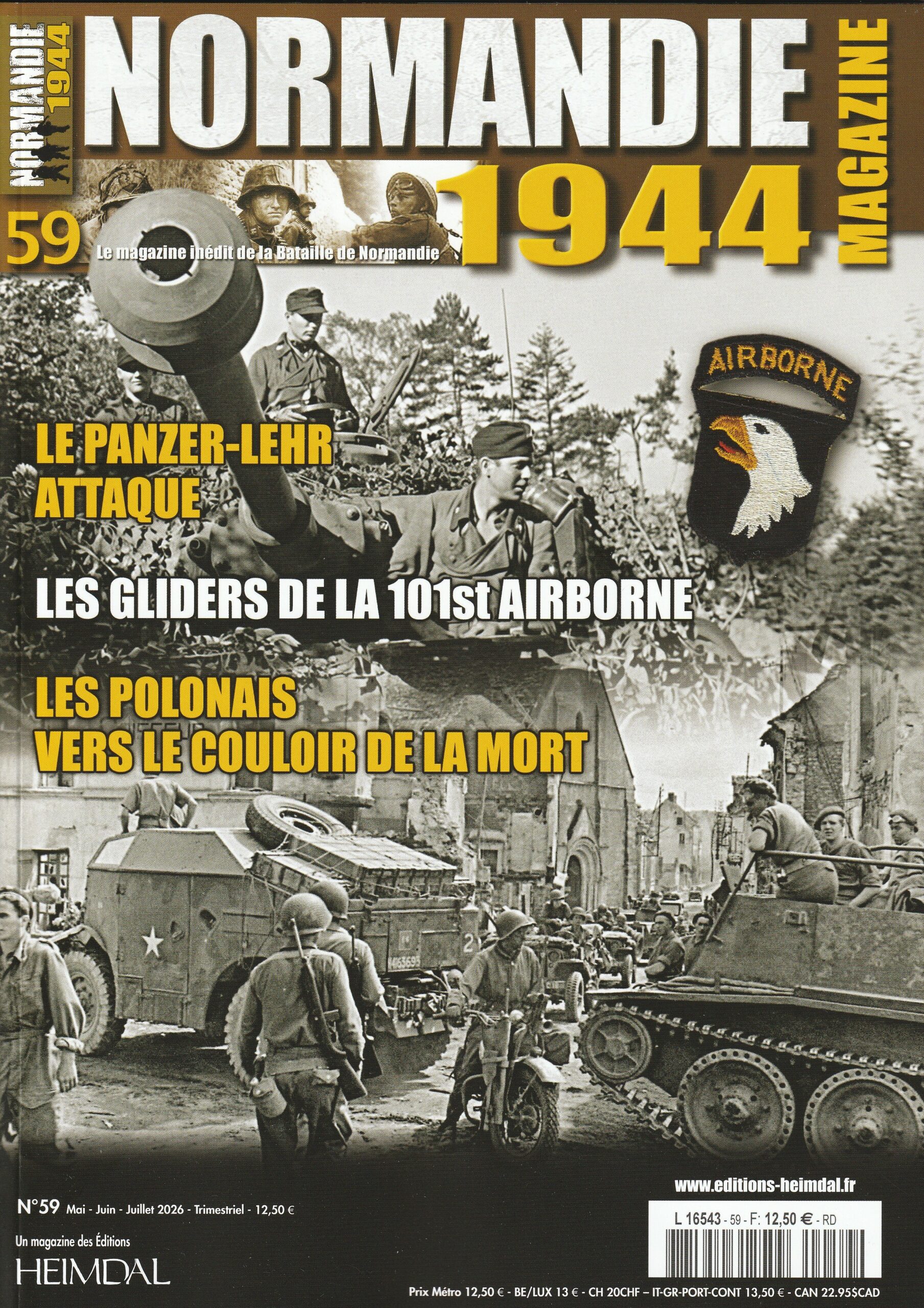 Normandie 1944 Magazine n°59 (Heimdal, 2026)