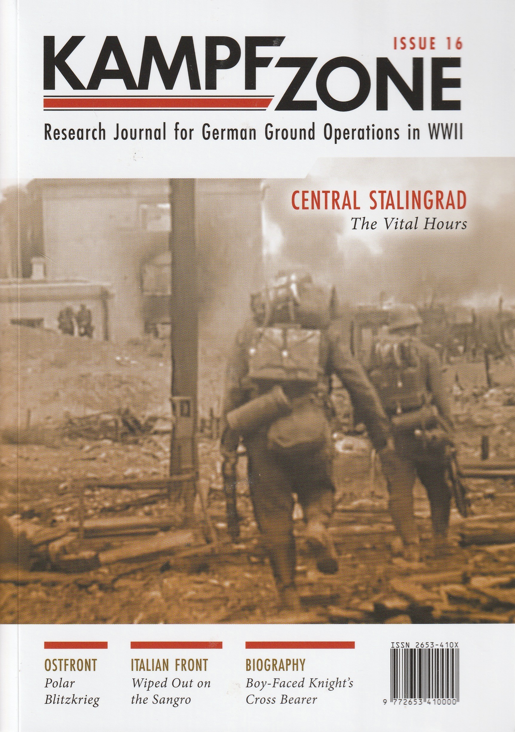 Kampfzone Issue 16 (Leaping Horseman Books, 2026)