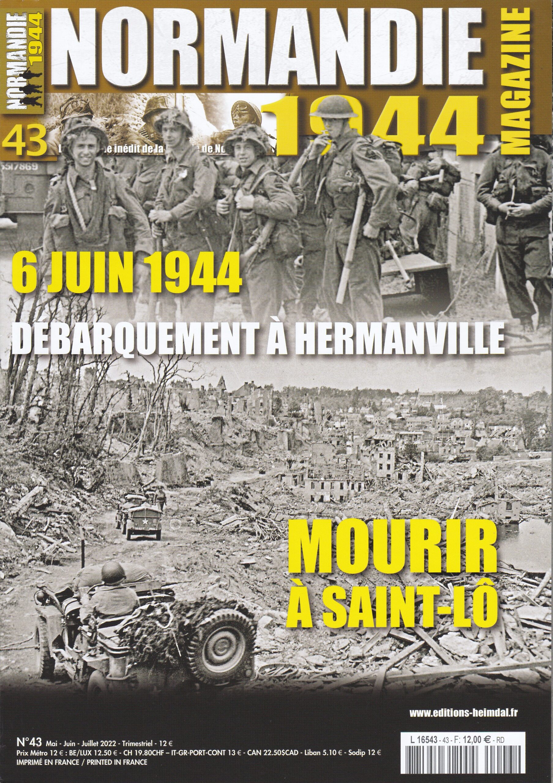 Normandie 1944 Magazine n°43 (Heimdal, 2022)